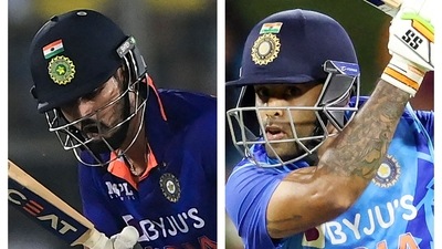 Shreyas Iyer and Suryakumar Yadav Shreyas Iyer and Suryakumar Yadav
