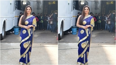 In statement golden earrings, Tabu posed with her tresses open in straight locks and minimal makeup look. (HT Photos/Varinder Chawla) In statement golden earrings, Tabu posed with her tresses open in straight locks and minimal makeup look. (HT Photos/Varinder Chawla)