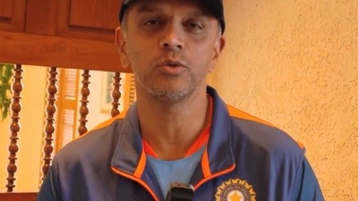 Rahul Dravid had a special message for Rishabh Pant. (Twitter) Rahul Dravid had a special message for Rishabh Pant. (Twitter)
