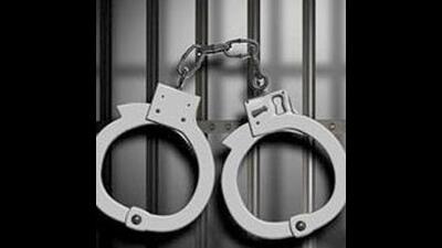 the accused, on a motorcycle, were found to be carrying morphine wrapped in plastic packets, police said