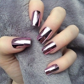 Ombre nails radiate the beauty of gradient hues. (pinterest) Ombre nails radiate the beauty of gradient hues. (pinterest)
