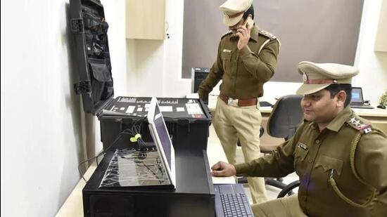 CCTNS is an advanced project aimed at improving tools of investigation for police in analysing crime patterns (HT Photo)