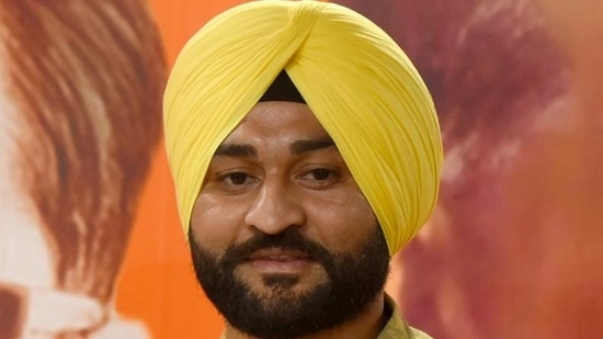 Haryana minister Sandeep Singh. (HT PHOTO)