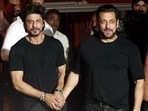 Salman Khan and Shah Rukh Khan will be seen together in Pathaan. (ANI Photo) Salman Khan and Shah Rukh Khan will be seen together in Pathaan. (ANI Photo)
