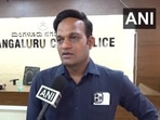 Mangaluru police commissioner N Shashi Kumar. (ANI Photo) Mangaluru police commissioner N Shashi Kumar. (ANI Photo)