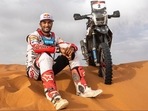 The rallyist, who suffered life-threatening injuries on the 2021 Dakar in Saudi Arabia(Instagram/ @CS Santosh ) The rallyist, who suffered life-threatening injuries on the 2021 Dakar in Saudi Arabia(Instagram/ @CS Santosh )