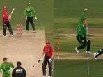 Screengrab of the run-out appeal moment in the match between Melbourne Renegades and Melbourne Stars.(Twitter) Screengrab of the run-out appeal moment in the match between Melbourne Renegades and Melbourne Stars.(Twitter)