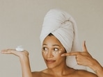Anti-aging creams can help reduce the appearance of age spots like wrinkles on your skin. 