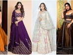 Lehenga colour palette: Warm colour lehengas for weddings this winter(Instagram) Lehenga colour palette: Warm colour lehengas for weddings this winter(Instagram)