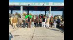 The toll plazas have been non-operational since December 15 with farmers protesting under the banner of the Kisan Mazdoor Sangharsh Committee. (HT file photo) The toll plazas have been non-operational since December 15 with farmers protesting under the banner of the Kisan Mazdoor Sangharsh Committee. (HT file photo)