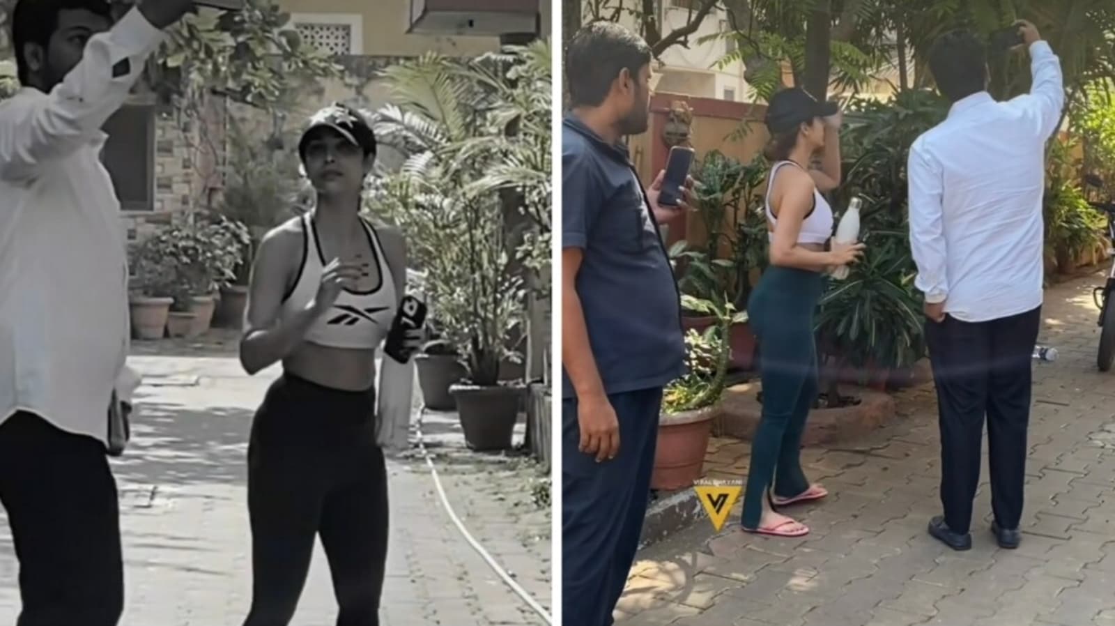 Malaika Arora’s fan will not stop clicking pictures with her outside gym. Watch