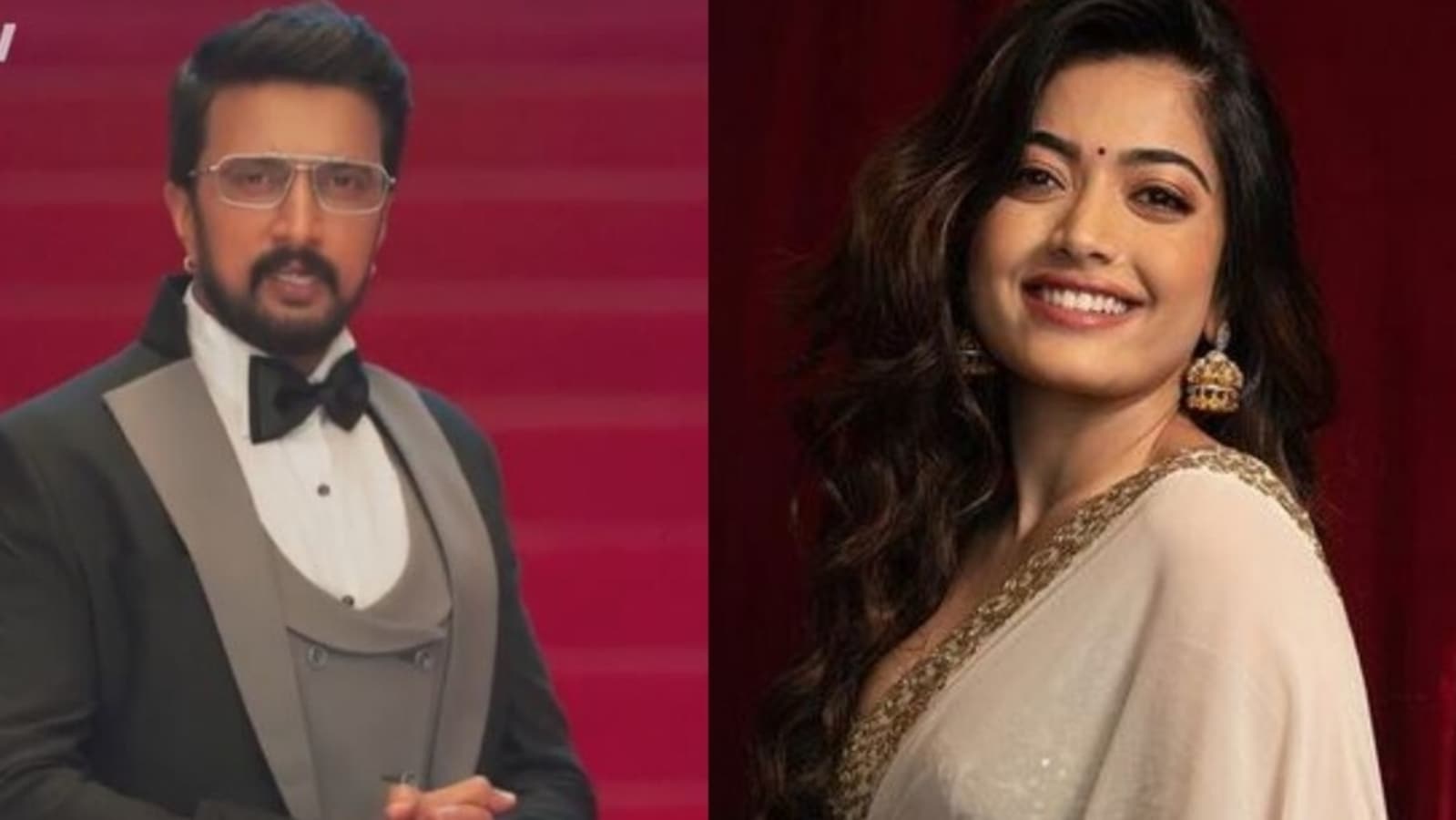 Kiccha Sudeep reacts to Rashmika being criticised for not watching ...
