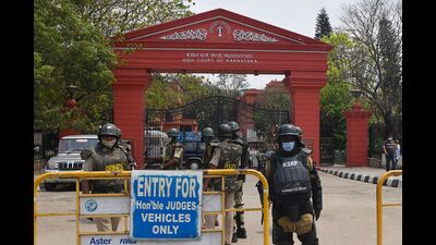 A single judge bench of justice M Nagaprsanna, hearing a petition filed by woman, Priyanka Patil, daughter of Subedar Ramesh Khandappa Police Patil, who was killed in action, struck down guideline 5(c) of the Sainik Welfare Board and held it violative of the Constitution (AFP) A single judge bench of justice M Nagaprsanna, hearing a petition filed by woman, Priyanka Patil, daughter of Subedar Ramesh Khandappa Police Patil, who was killed in action, struck down guideline 5(c) of the Sainik Welfare Board and held it violative of the Constitution (AFP)