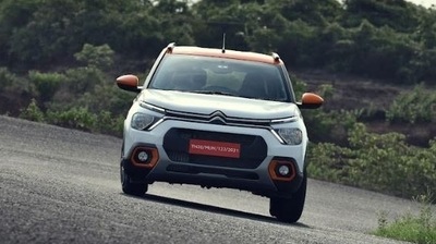 The Citroen C3 crossover SUV