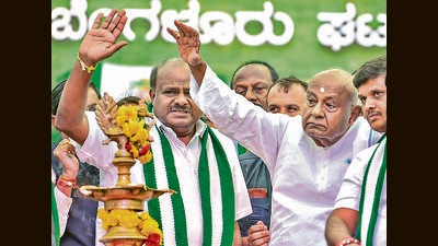 JD (S) leadership in Karnataka, which traditionally relied on the Vokkaliga, is now looking at alternate vote banks (PTI) JD (S) leadership in Karnataka, which traditionally relied on the Vokkaliga, is now looking at alternate vote banks (PTI)