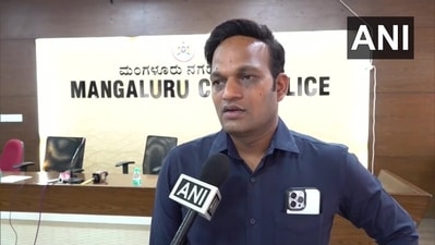 Mangaluru police commissioner N Shashi Kumar. (ANI Photo)