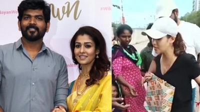 Nayanthara and Vignesh Shivan's latest video divided fans. Nayanthara and Vignesh Shivan's latest video divided fans.