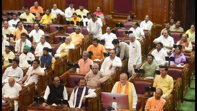 The Uttar Pradesh government had presented an annual budget of ₹6.15 lakh crore for 2022-23 (FILE PHOTO) The Uttar Pradesh government had presented an annual budget of ₹6.15 lakh crore for 2022-23 (FILE PHOTO)