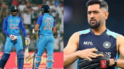 Deepak Hooda-Axar patel; MS Dhoni (getty images/ANI) Deepak Hooda-Axar patel; MS Dhoni (getty images/ANI)