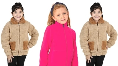 Fleece jackets for kids are designed to keep one warm and cosy. Fleece jackets for kids are designed to keep one warm and cosy.