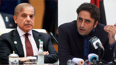 Pakistan Prime Minister Shehbaz Sharif and finance minister Bilawal Zardari-Bhutto. Pakistan Prime Minister Shehbaz Sharif and finance minister Bilawal Zardari-Bhutto.