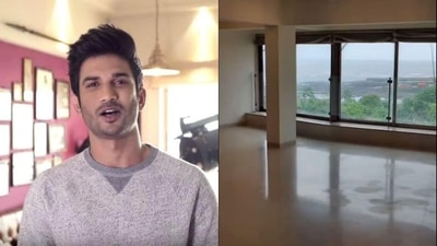 Sushant Singh Rajput's rented apartment in Mumbai. Sushant Singh Rajput's rented apartment in Mumbai.