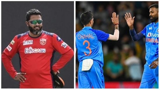 Yuzvendra Chahal endured a forgetful day with the ball in the series opener against Sri Lanka(AP-BCCI)