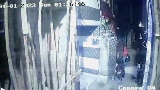 CCTV footage from outside Nidhi's residence shows Nidhi reaching home at around 2,30am.