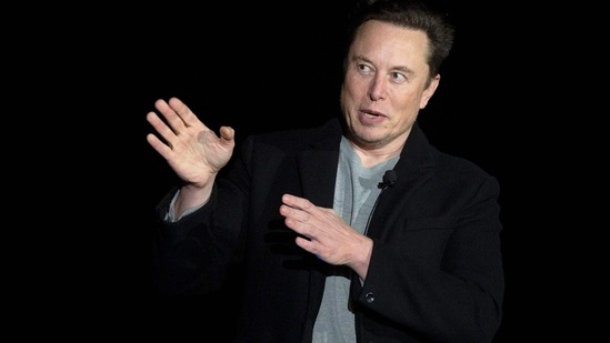 Twitter chief Elon Musk. (Photo by JIM WATSON/AFP)