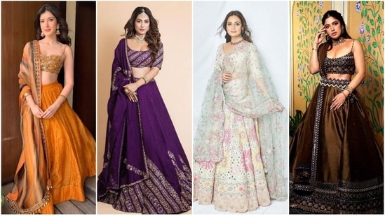 Trending Colour Palettes for Bridal Lehengas - Fashion