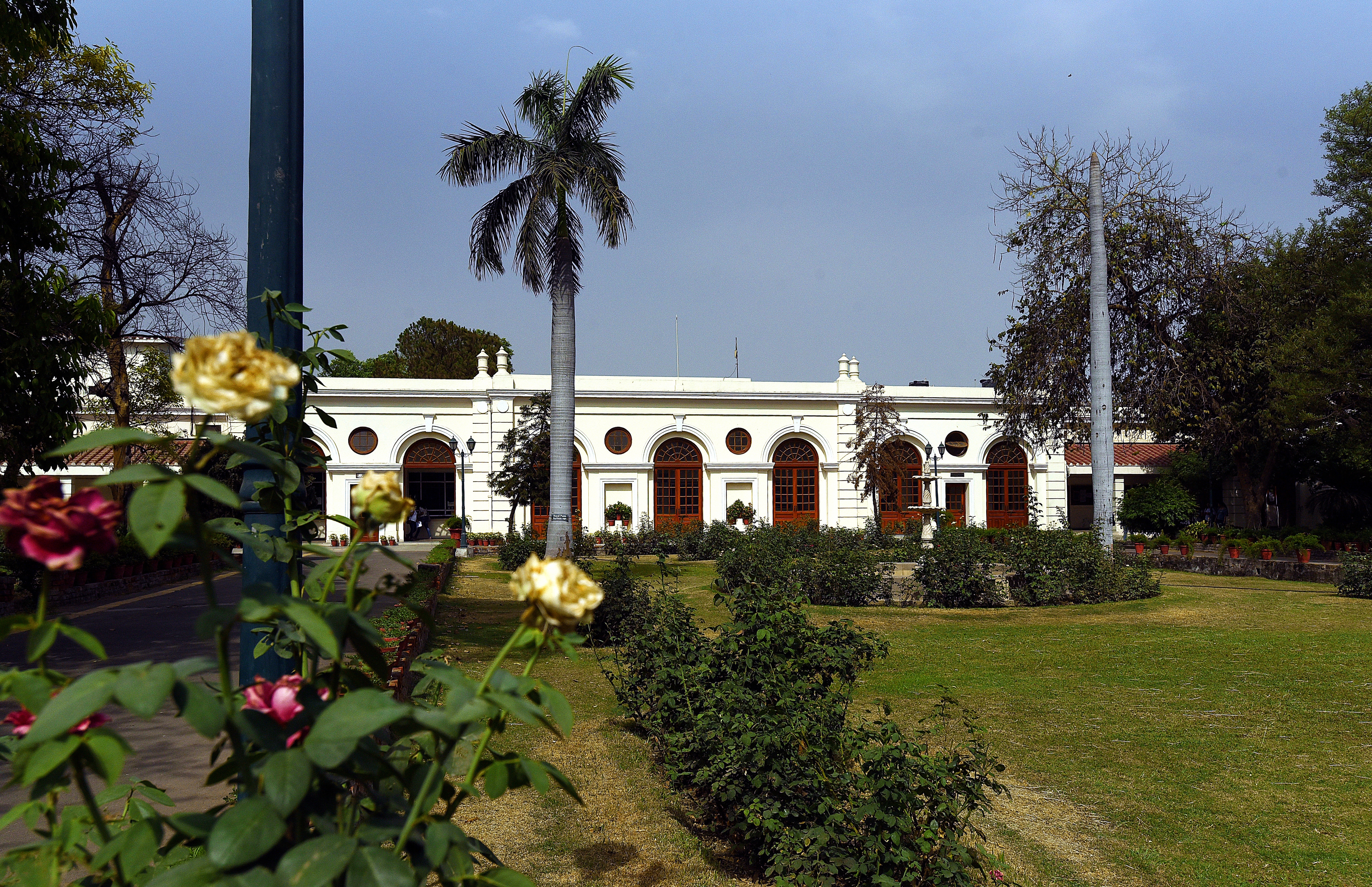 Indraprastha College for Women, DU , is celebrating its centenary this year. (Photo: Raj K Raj/HT) Indraprastha College for Women, DU , is celebrating its centenary this year. (Photo: Raj K Raj/HT)