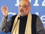 Amit Shah was addressing a public rally in Tripura. (File) Amit Shah was addressing a public rally in Tripura. (File)