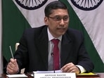 MEA spokesperson Arindam Bagchi. (ANI) MEA spokesperson Arindam Bagchi. (ANI)