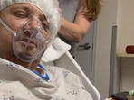 Jeremy Renner is admitted to the intensive care unit of a hospital.