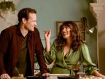 Sam Heughan and Priyanka Chopra in Love Again. Sam Heughan and Priyanka Chopra in Love Again.