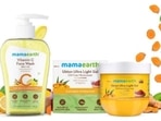 Mamaearth products. Mamaearth products.