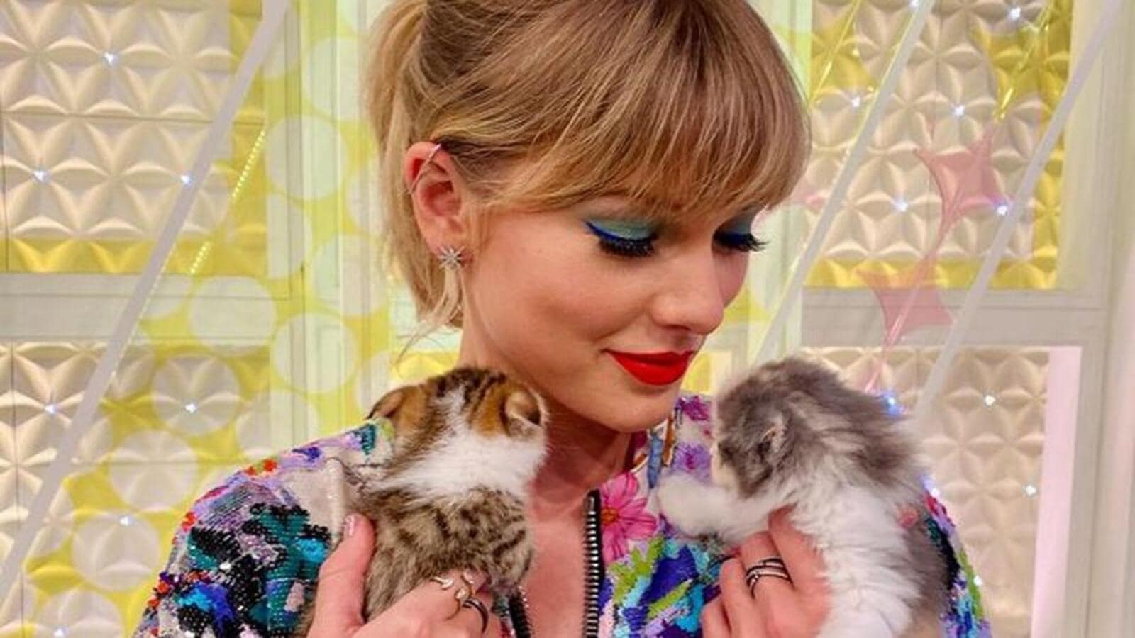 É uma vida perfeita para a gata Taylor Swift |  hollywood