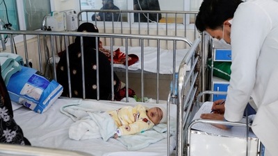Afghanistan Pneumonia Crisis: A hospital is seen following an increase in the number of pneumonia cases in Kabul, Afghanistan. (Reuters)