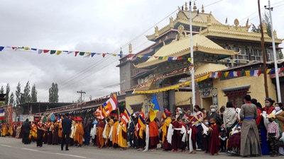 Winter tourist campaign in Tibet is launched by China, despite Covid outbreak (ANI ) Winter tourist campaign in Tibet is launched by China, despite Covid outbreak (ANI )