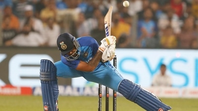 Suryakumar Yadav plays a shot during the 2nd T20I match between India and Sri Lanka, at Maharashtra Cricket Association Stadium, in Pune (ANI) Suryakumar Yadav plays a shot during the 2nd T20I match between India and Sri Lanka, at Maharashtra Cricket Association Stadium, in Pune (ANI)