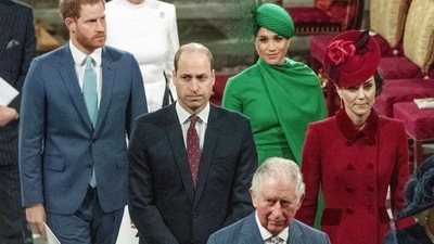 Prince Harry Memoir Spare Leaked: Prince Harry and Meghan Duchess of Sussex, Prince William and Kate, Duchess of Cambridge, with Prince Charles are seen. (AP) Prince Harry Memoir Spare Leaked: Prince Harry and Meghan Duchess of Sussex, Prince William and Kate, Duchess of Cambridge, with Prince Charles are seen. (AP)