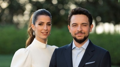 Crown Prince Hussein of Jordan Marriage: Crown Prince Hussein of Jordan is seen. (Twitter)
