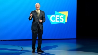 Gary Shapiro, president and CEO of the Consumer Technology Association, talks on Wednesday. (AP) Gary Shapiro, president and CEO of the Consumer Technology Association, talks on Wednesday. (AP)