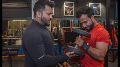 Gyms in Lucknow are witnessing a good turnout (HT photo) Gyms in Lucknow are witnessing a good turnout (HT photo)