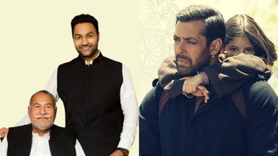 Lakhwinder Wadali with his father Puranchand Wadali Lakhwinder Wadali with his father Puranchand Wadali
