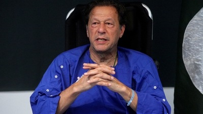 Imran Khan: Former Pakistan's Prime Minister Imran Khan is seen. (Reuters)