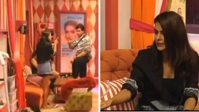 A still from the promo of Bigg Boss 16 featuring Priyanka Choudhary and Shalin Bhanot.