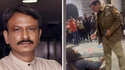 Actor Rajesh Tailang slammed Delhi Police for asking a busker to stop playing music in a public place. Actor Rajesh Tailang slammed Delhi Police for asking a busker to stop playing music in a public place.
