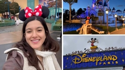 Shanaya Kapoor is on vacation in Paris. Shanaya Kapoor is on vacation in Paris.