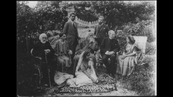 Romain Rolland con Rabindranath Tagore (Foto HT)